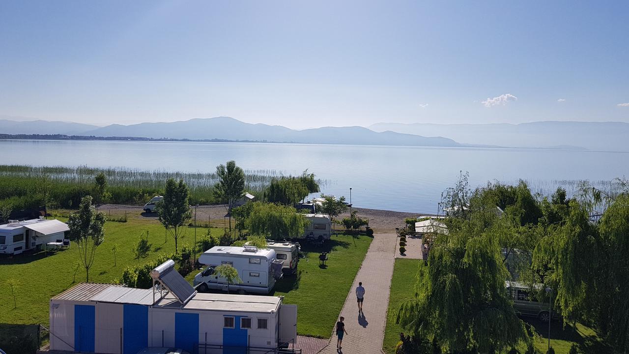 Sunrise Hotel & Camping Struga Luaran gambar